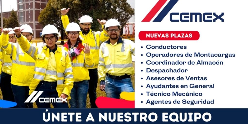 Ofertas de trabajo en Cemex